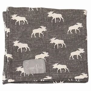 Copper Pearl 5-in-1 Multi-Use Infant Cover Scout Gray Moose Print Car Seat Soft